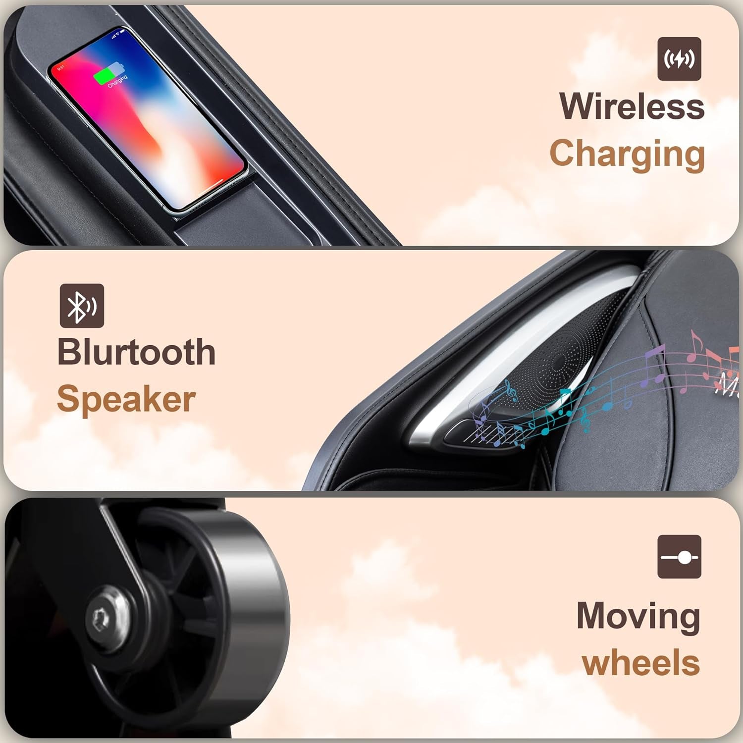 A675 4D Massage Chair, 2026 with 125°–167° Adjustable I-Open Flexible Track | Full Body Scan & Stretch | Calf Kneading & Auto Footrest | Zero Gravity Recline | 22 Modes & Cover