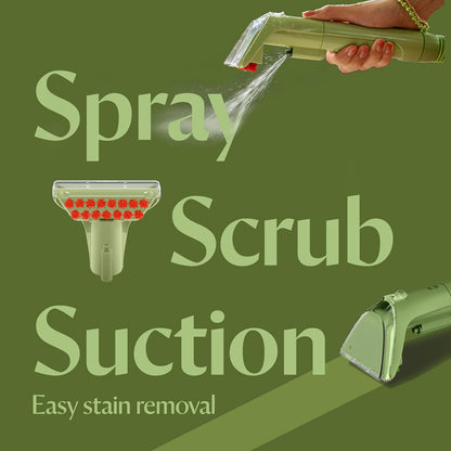 Little Green Multi-Purpose Portable Carpet and Upholstery Cleaner, Car and Auto Detailer, with Exclusive Specialty Tools, Green, 1400B