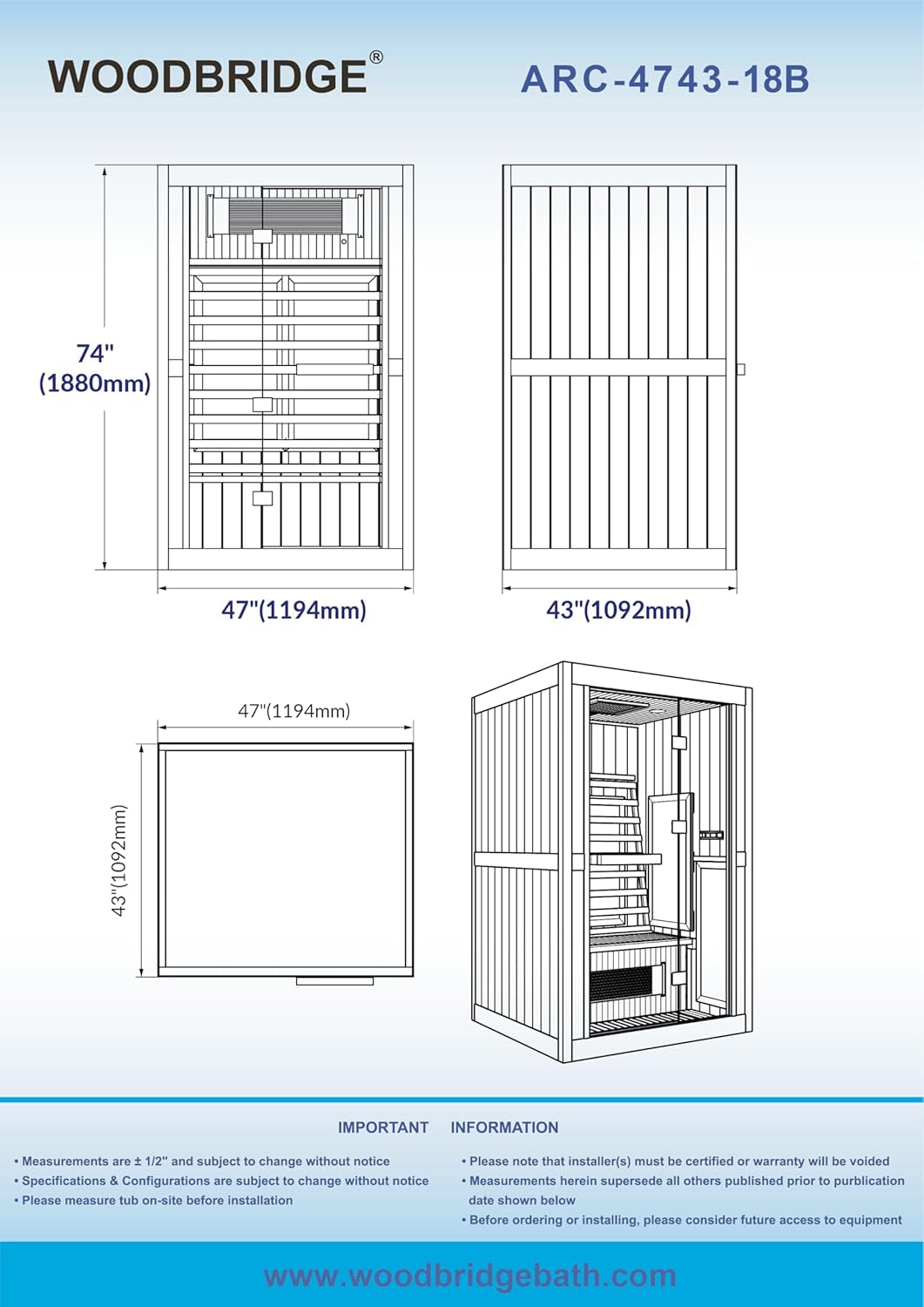 Infrared Home Sauna Room 2 Person Hemlock Wooden Indoor Sauna with 7 Carbon Heaters, Red Light Therapy, Bluetooth Speaker, Intelligent Control Panel, Tempered Glass & Top Vent