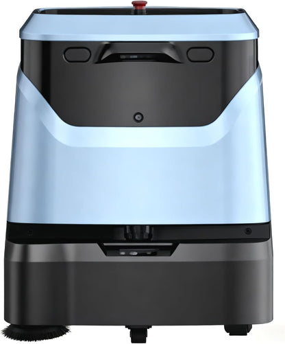 Smart Robot Vacuum Cleaner, Ai-Powered Washing Robot, Intelligent Automatic Cleaner with Mapping and Navigation, Perfect for Hardwood, Tile, Carpeted Floors, Factory, Kitchen