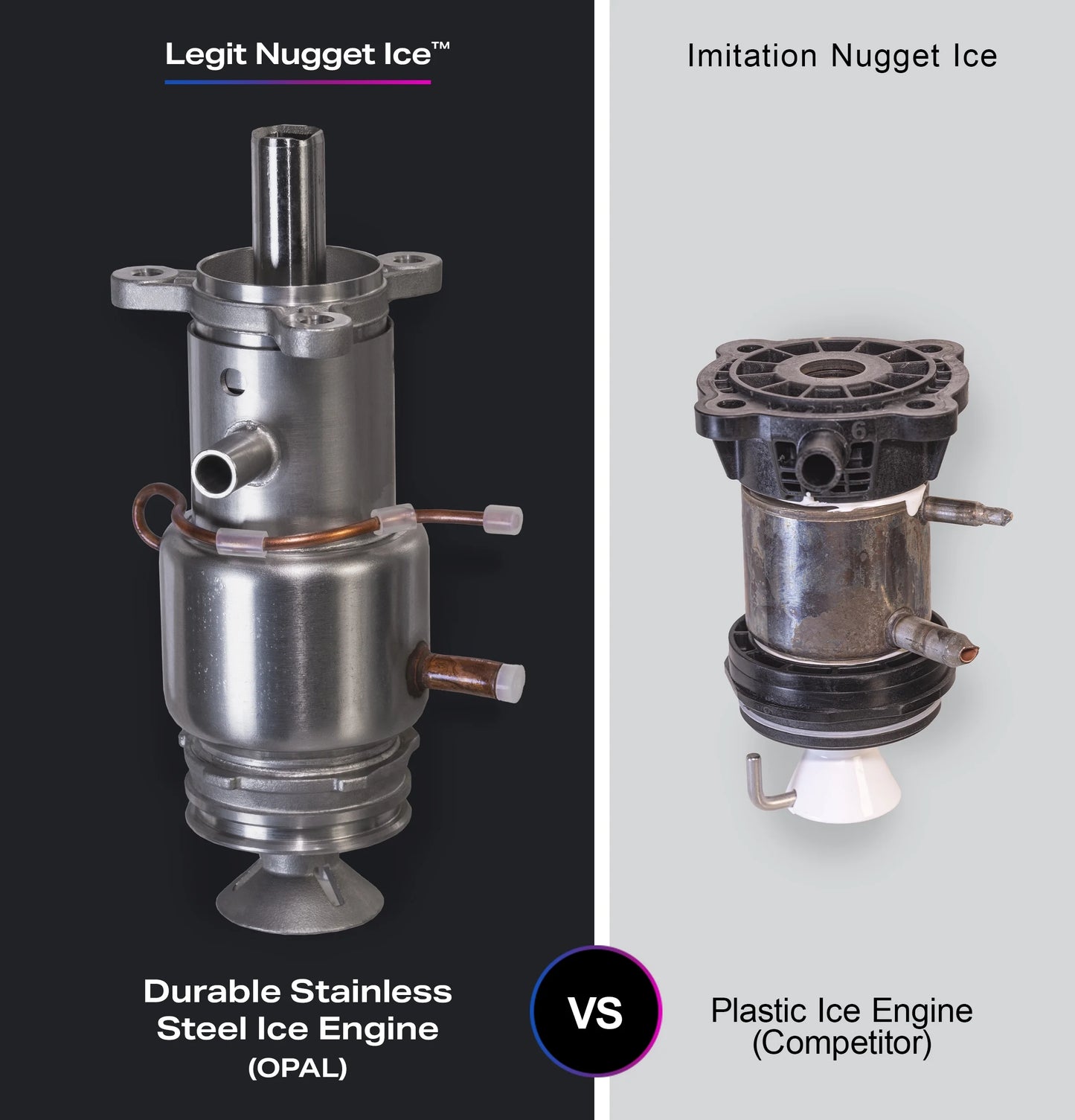 GE Profile™ Opal™ Nugget Ice Maker + Side Tank, Countertop Icemaker, Stainless Steel, 33Lbs Daily Ice Production