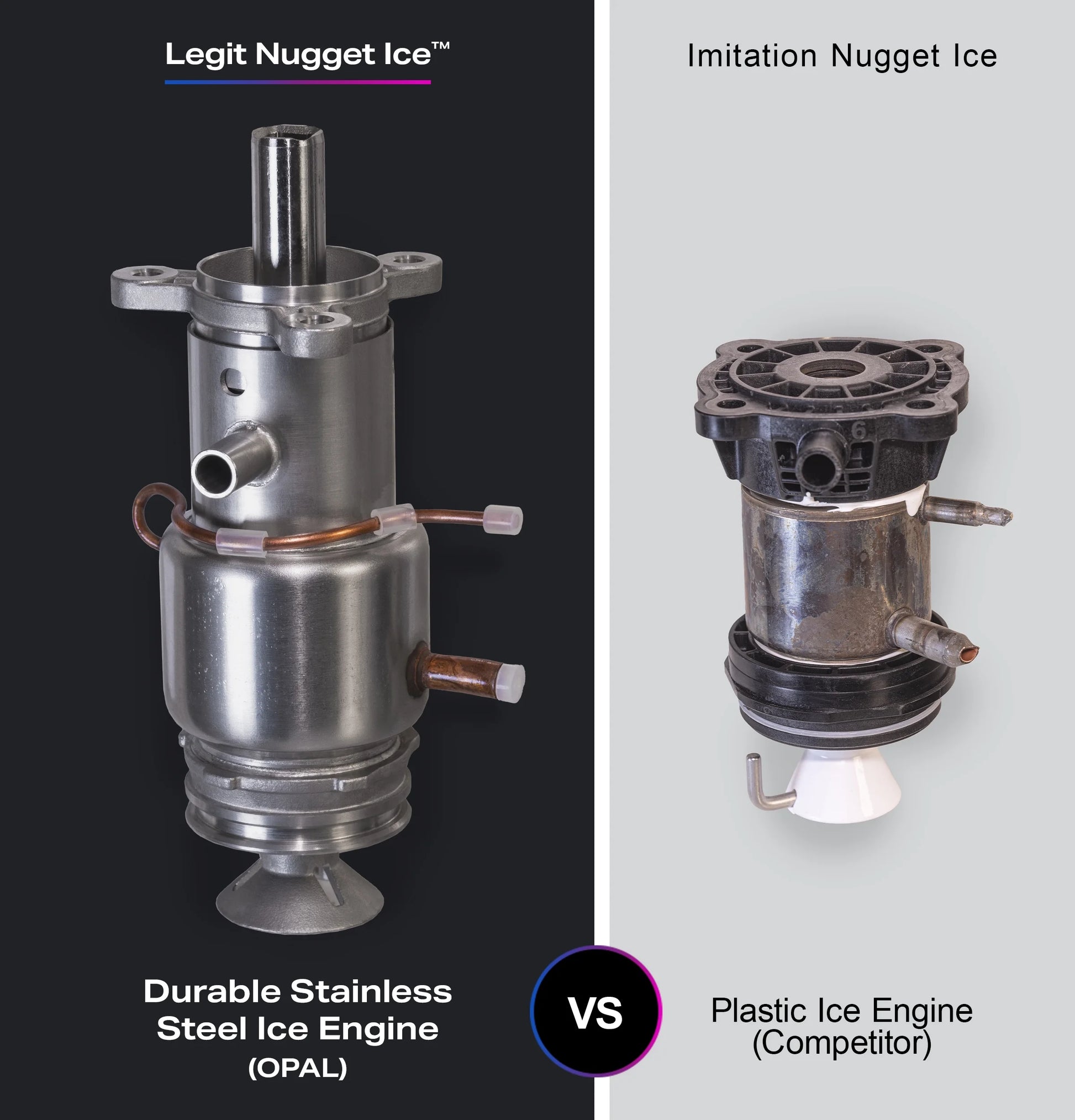 GE Profile™ Opal™ Nugget Ice Maker + Side Tank, Countertop Icemaker, Stainless Steel, 33Lbs Daily Ice Production