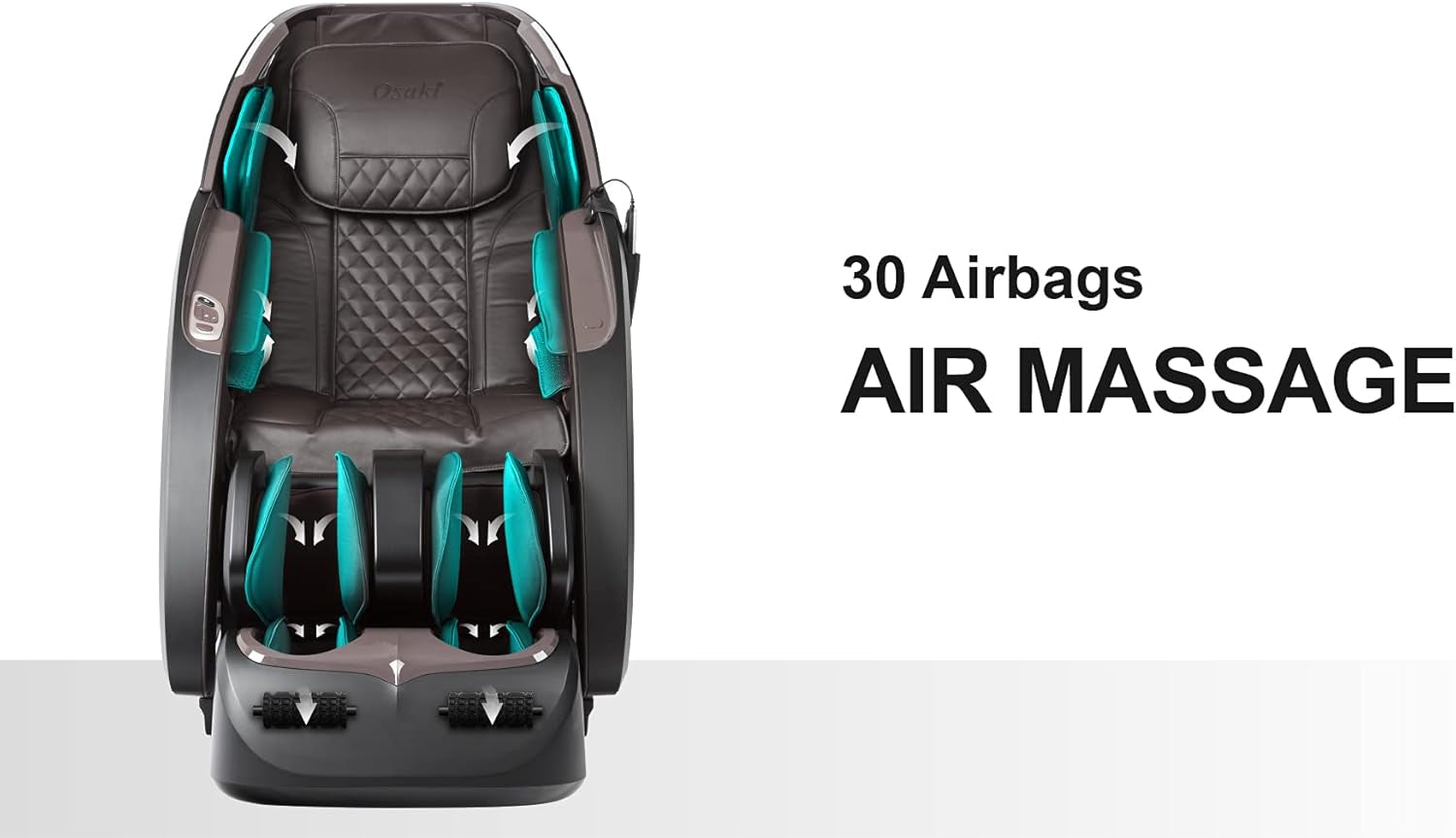 Os-Pro 3D Tecno L Black | Full Body Massage Chair | 3D Sl-Track Full Body Massage Chair | Zero Gravity | Lumbar Heating |Auto Body Scan | Bluetooth Speaker