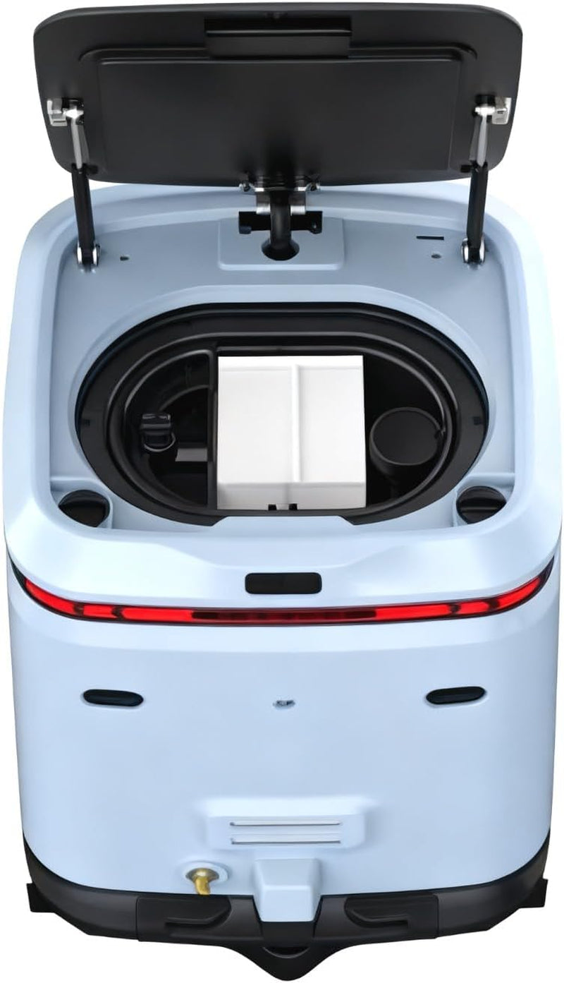 Smart Robot Vacuum Cleaner, Ai-Powered Washing Robot, Intelligent Automatic Cleaner with Mapping and Navigation, Perfect for Hardwood, Tile, Carpeted Floors, Factory, Kitchen