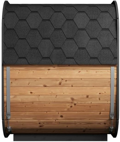 Model CL5G, Cube-Series Outdoor Home Sauna Kit, up to 4 Persons (Sauna Heater & Sauna Stones Included)