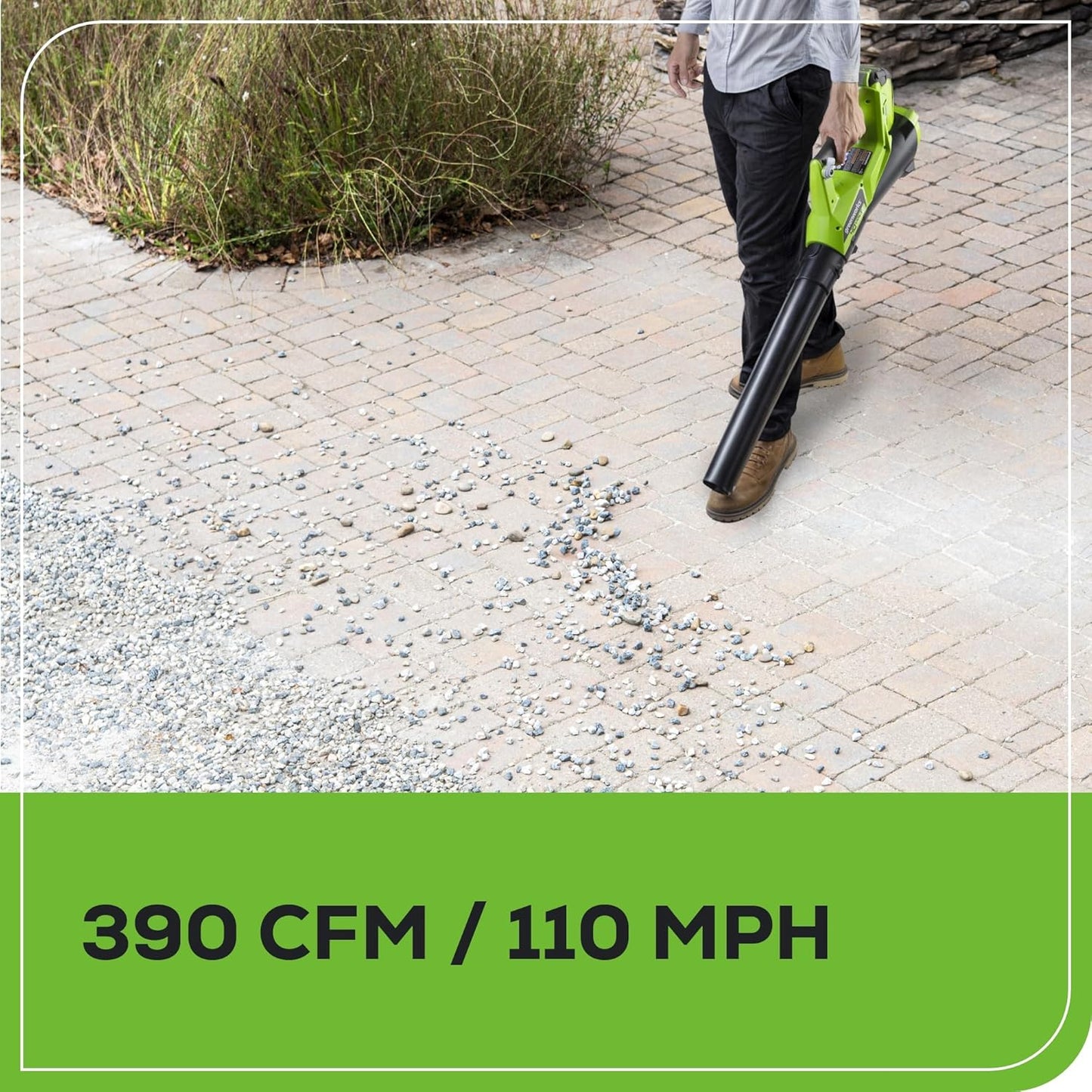 40V Lawn Care Combo Kit, Trimmer & Blower for Edging & Leaf Cleanup, 2.0Ah Battery & Charger (Gas-Free Yard Duo)