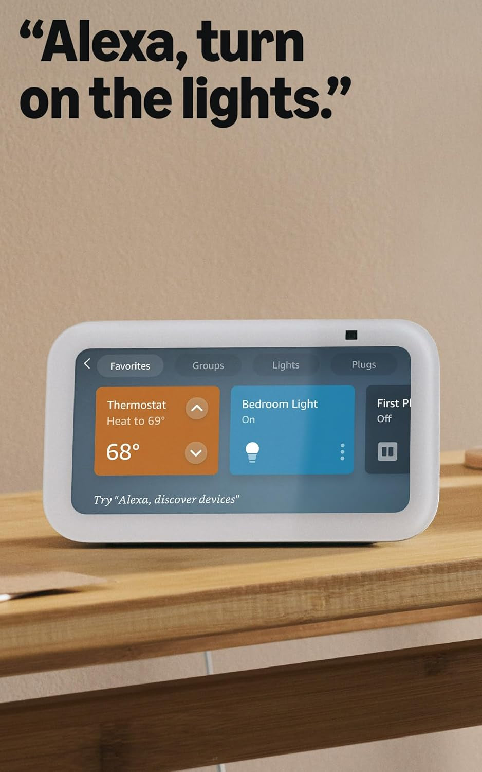 Echo Show 5 (Newest Model), Smart Display with Alexa+ Early Access, 2X the Bass and Clearer Sound, Glacier White