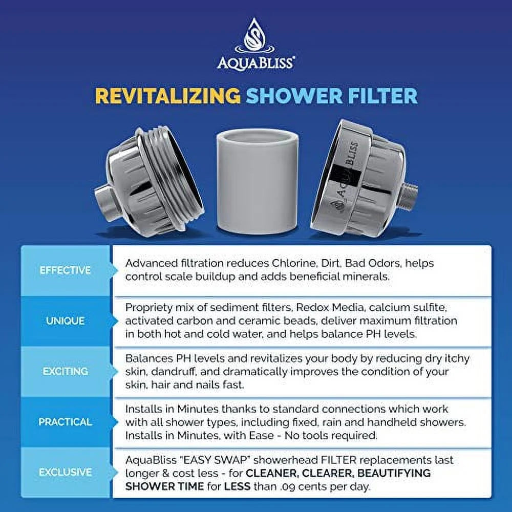 High Output Vitamin C Shower Filter Chrome (SF100)