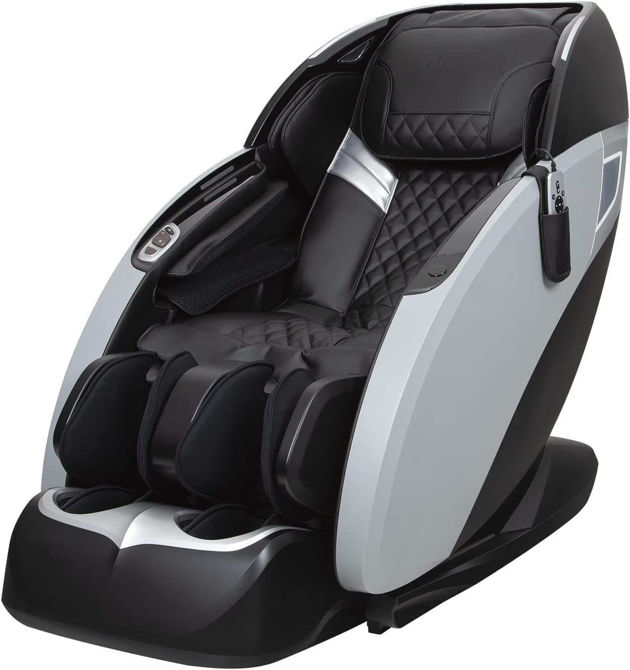 Os-Pro 3D Tecno L Black | Full Body Massage Chair | 3D Sl-Track Full Body Massage Chair | Zero Gravity | Lumbar Heating |Auto Body Scan | Bluetooth Speaker