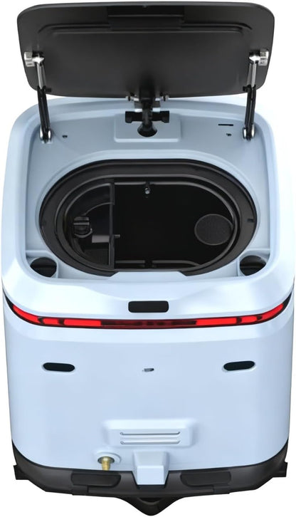 Smart Robot Vacuum Cleaner, Ai-Powered Washing Robot, Intelligent Automatic Cleaner with Mapping and Navigation, Perfect for Hardwood, Tile, Carpeted Floors, Factory, Kitchen