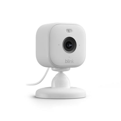 Mini 2 — Home Security & Pet Camera with HD Video, Color Night View, Motion Detection, Two-Way Audio, and Built-In Spotlight — 1 Camera (White)