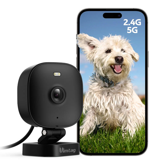 2.5K Wifi Security Camera, Indoor/Outdoor Camera for Home Security, Pet Camera/Baby Monitor, Motion Activated Spotlight/Siren, 2-Way Audio, Color Night Vision, Work with Alexa, Cloud