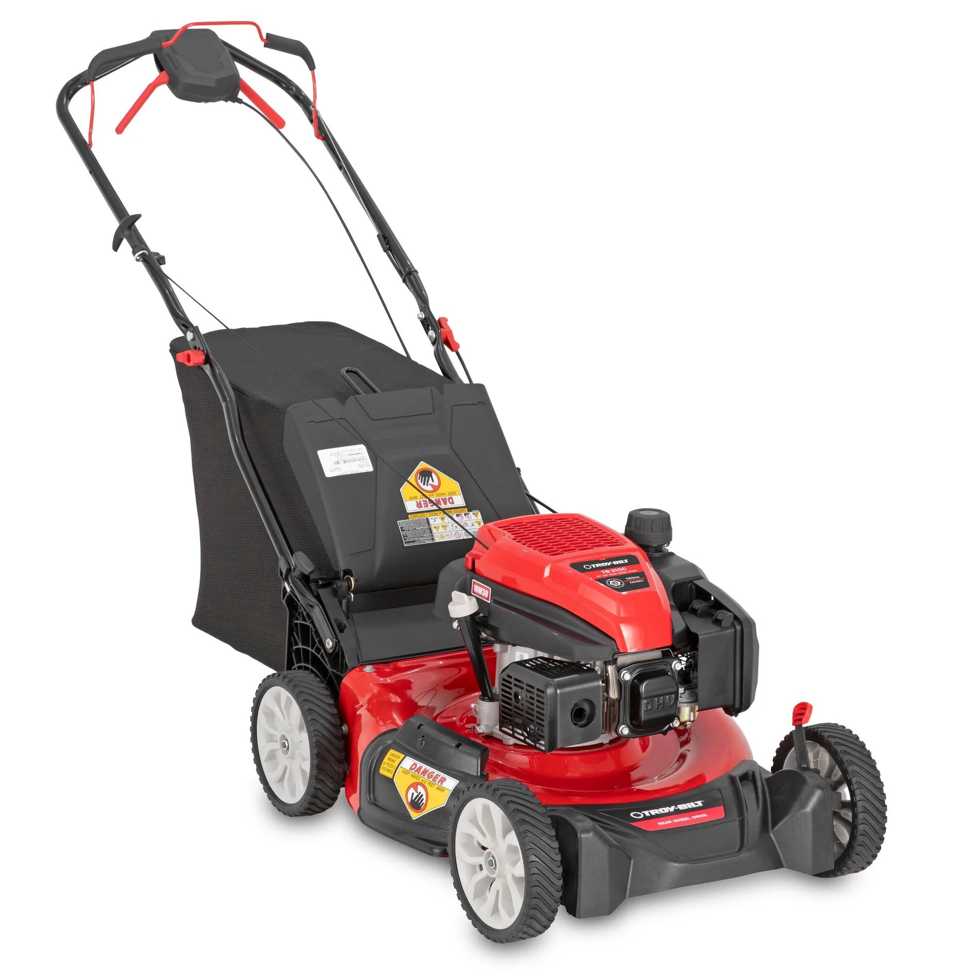 21" 163Cc Gas Powered Rear-Wheel Drive Walk-Behind Mower, TB310C