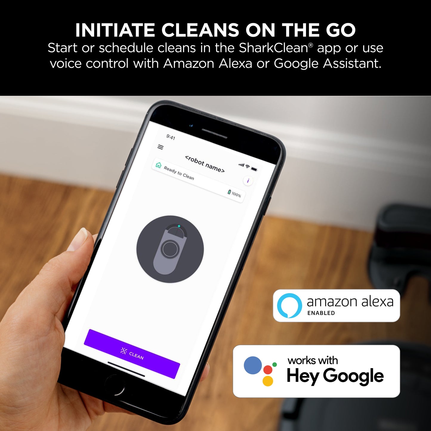 ION Robot Vacuum, Carpet & Hard Floor, Pet Friendly, Wi-Fi, Tri-Brush System, Bounce Navigation, RV754
