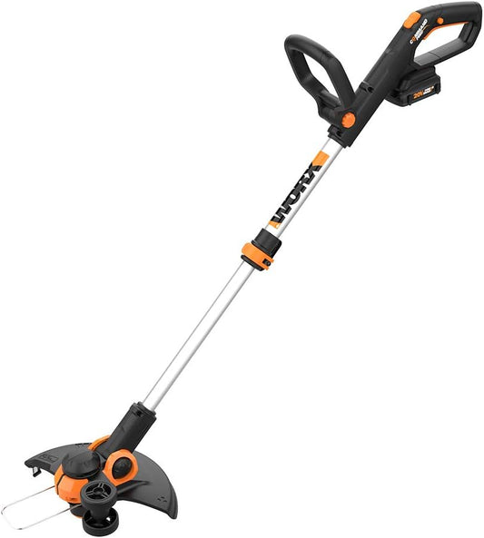 String Trimmer Cordless GT3.0 20V Powershare 12" Edger & Weed Trimmer (2 Batteries & Charger Included) WG163