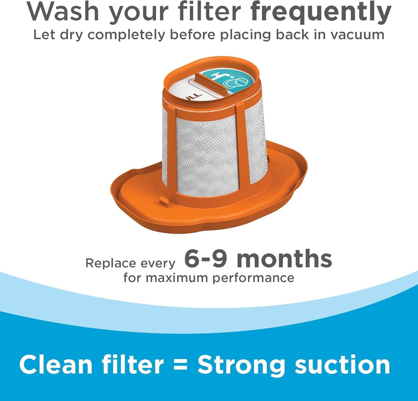 Dustbuster Portable Vacuum Cordless Handheld, Small Hand Vacuum Cleaner for Dorm Home and Car, Powerful 20V Advancedclean+ (HHVK515J00FF)