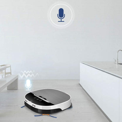 Robot Vacuum Cleaner High Suction, Self-Charging Robotic Vacuum Cleaner, App Connect, Auto Sweeper with Drop Sensor, for Pet Hair, Carpet and Hard Floors