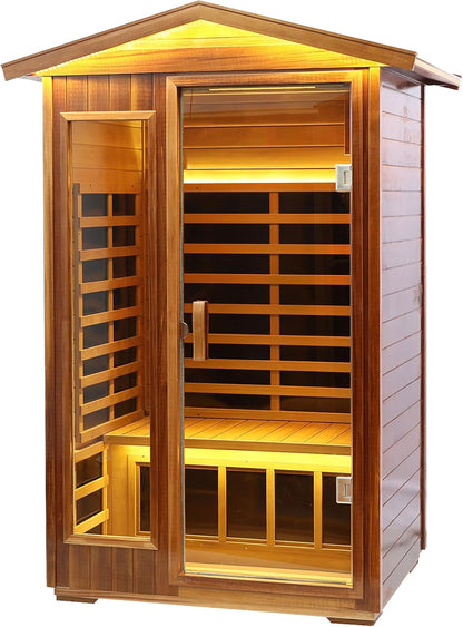 Experience Serenity: Dual-User Far Infrared Outdoor Sauna
