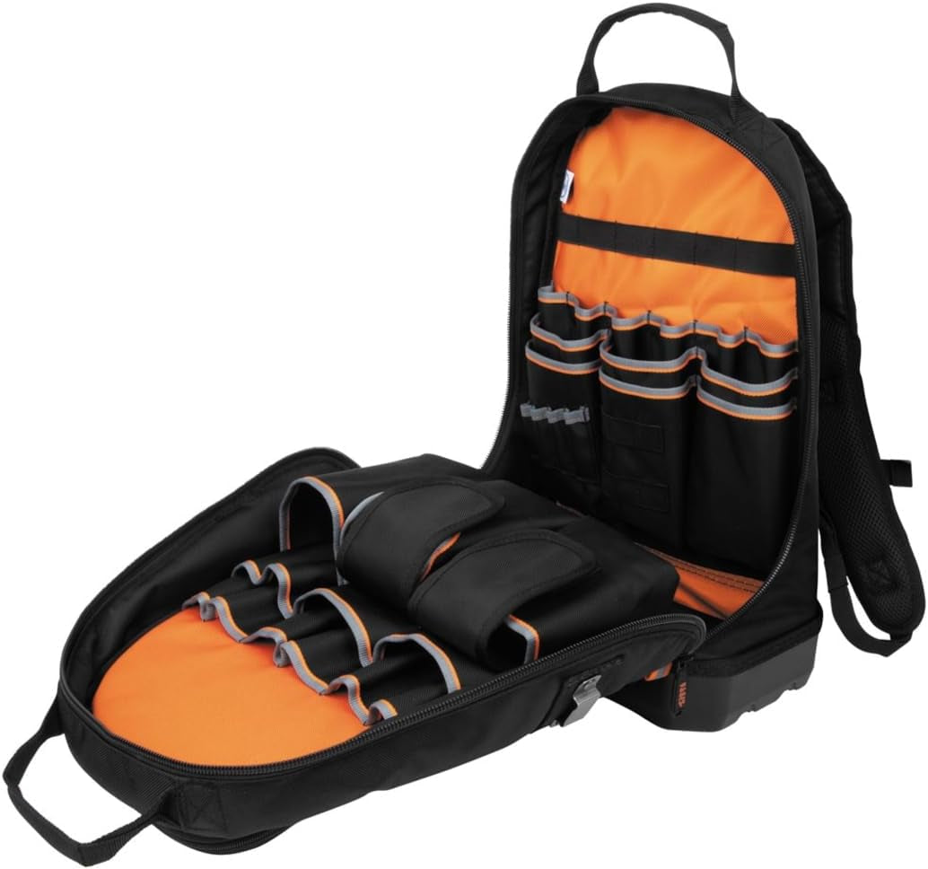 80028 Hand Tools Kit Includes Pliers, Screwdrivers, Nut Drivers, Backpack, and More Jobsite Tools, 28-Piece Tools Set