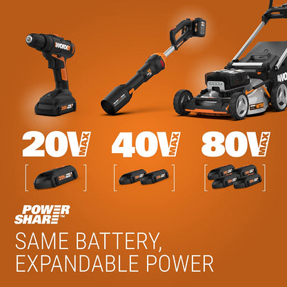 String Trimmer Cordless GT3.0 20V Powershare 12" Edger & Weed Trimmer (2 Batteries & Charger Included) WG163