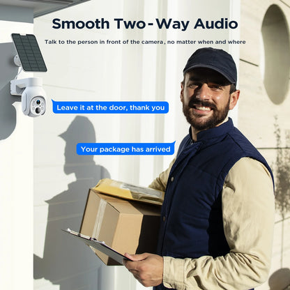 SC23 10CH 4MP Solar Wireless Security Camera System Outdoor Battery Wifi Dome Surveillance Camera NVR HDMI Connector