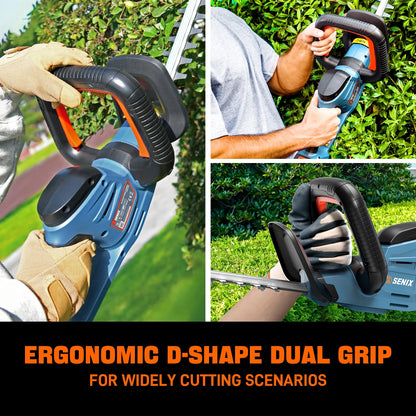 20V 3-Tool Kit, 10-Inch String Trimmer, Leaf Blower & 18-Inch Hedge Trimmer (2 Ah, 4 Ah Battery and 2A Charger Included) S2K3B2-01