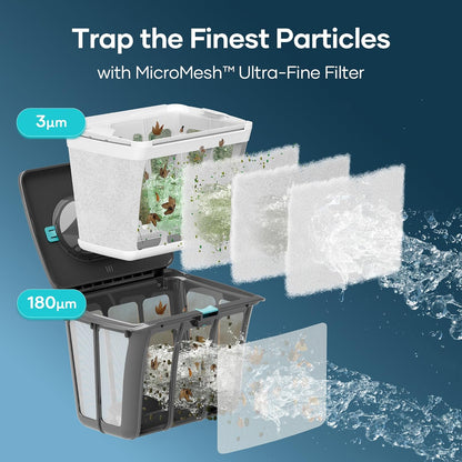 (2025 Upgrade)  Scuba S1 Robotic Pool Cleaner, Wall & Waterline Cleaning, Double Filtration, Extended 180-Min Battery Life, Smart Navigation, App Support, OTA Upgrade