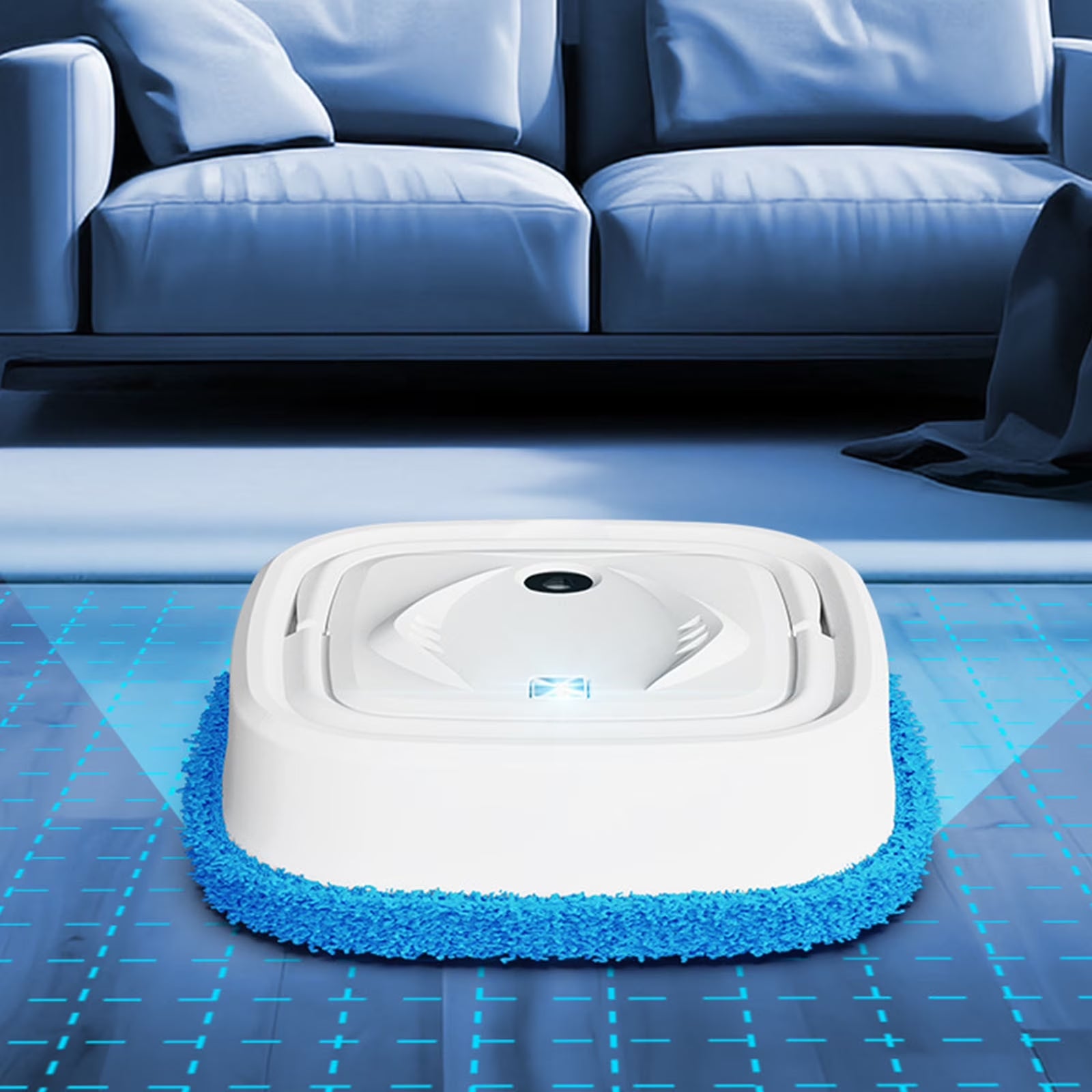 under 28$ Household Cleaning and Sweeping Machine Intelligent Sweeping Robot Automatic Water Tank Sweeping and Dragging Integrated Robot Vacuum Cleaner Mop/Brooms Accessories Gift