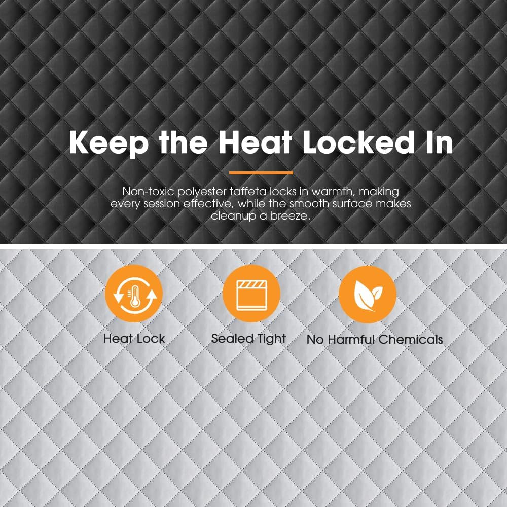 Portable Sauna for Home - 2 Person Steam Sauna Box at Home Spa with 3L 1500W Steamer, 9 Levels Heat, 90 Minute Timer, Foldable Chair, Remote Control for Indoor Outdoor