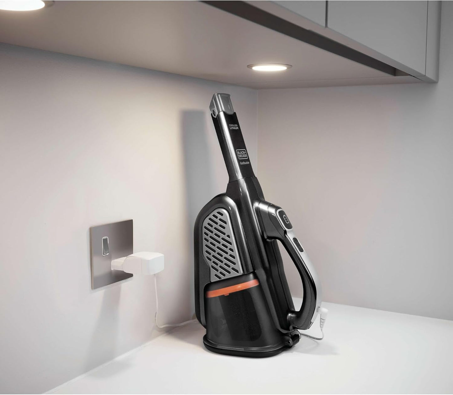 Dustbuster Portable Vacuum Cordless Handheld, Small Hand Vacuum Cleaner for Dorm Home and Car, Powerful 20V Advancedclean+ (HHVK515J00FF)