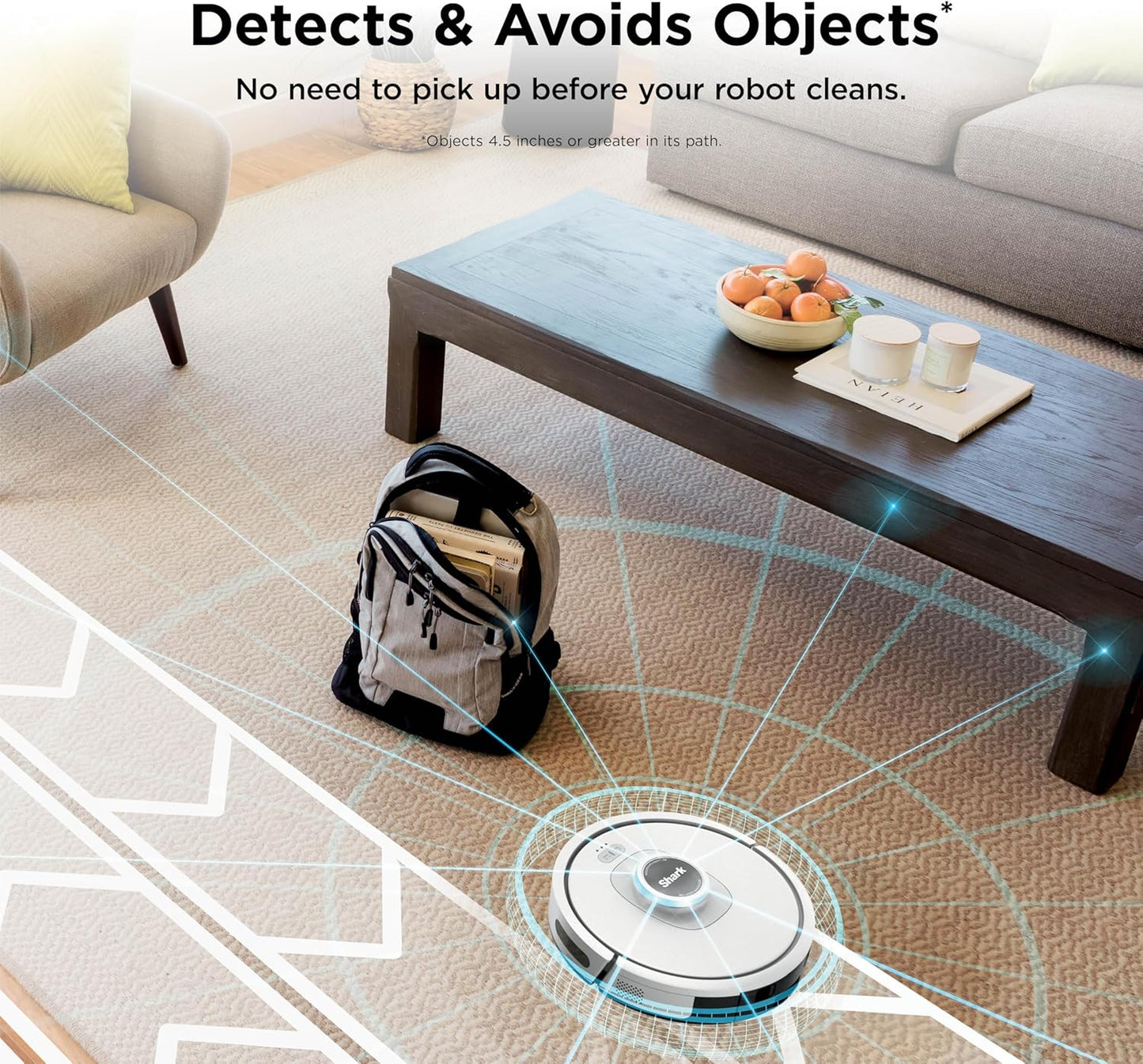 AI Ultra Voice Control Robot Vacuum with Matrix Clean Navigation, Home Mapping, 60-Day Capacity, XL Self-Empty Base for Homes with Pets, Carpet & Hard Floors, Cool Grey