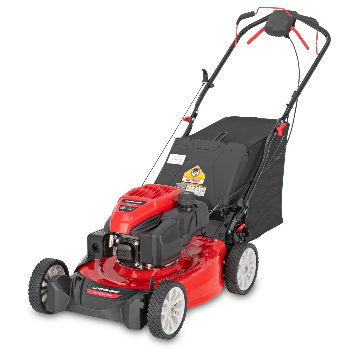 21" 163Cc Gas Powered Rear-Wheel Drive Walk-Behind Mower, TB310C