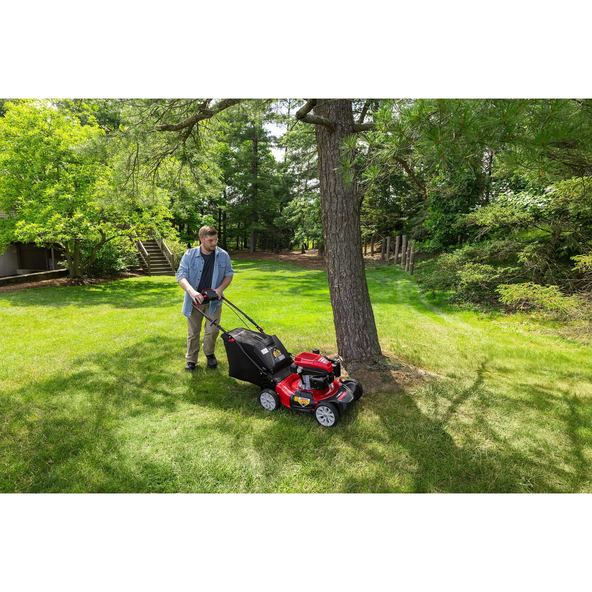 21" 163Cc Gas Powered Rear-Wheel Drive Walk-Behind Mower, TB310C