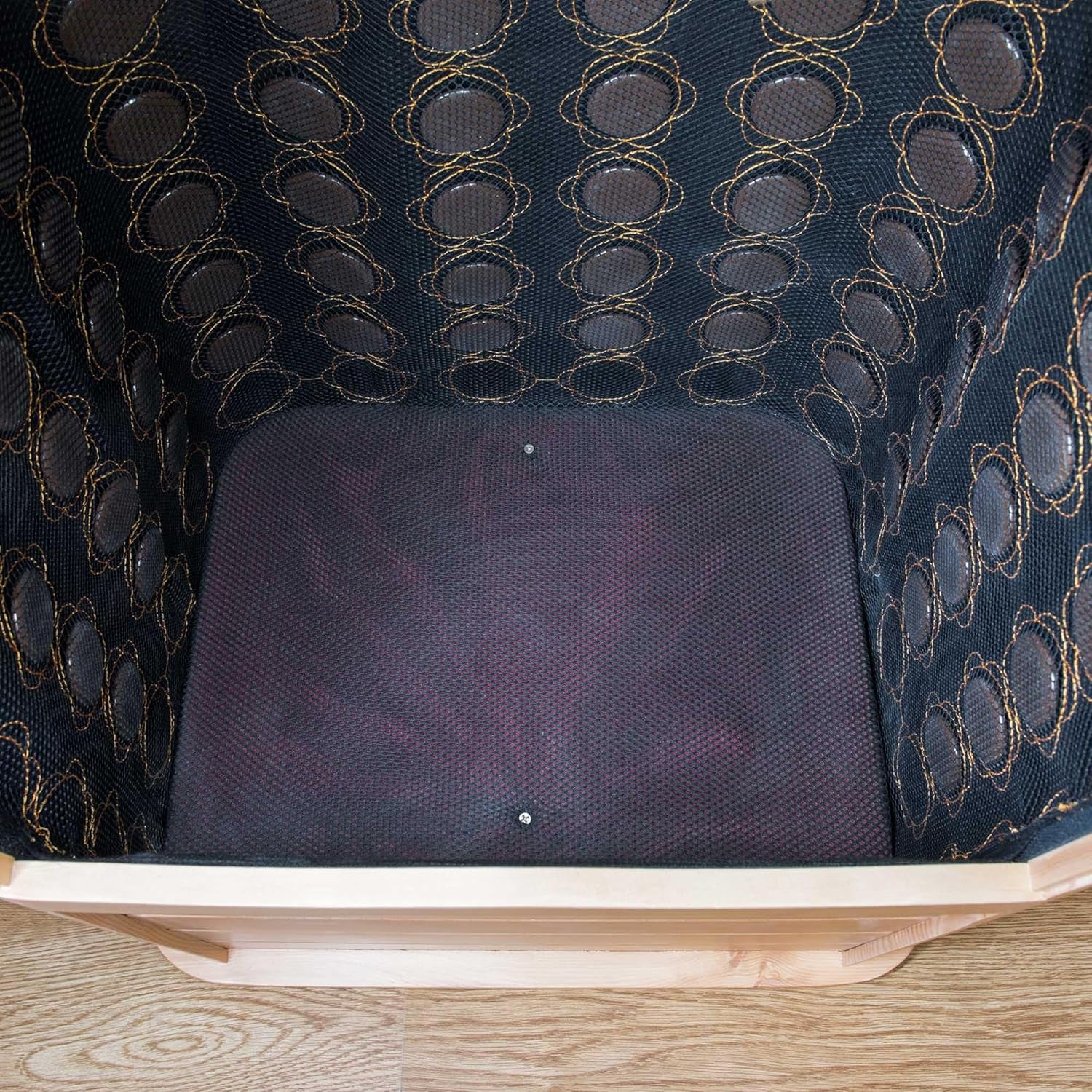 FS100 Portable FAR Infra-Red Heating Foot Spa Sauna Bucket with Removable Leg Sleeve,No Water Pouring, 77–149°F Temp Range