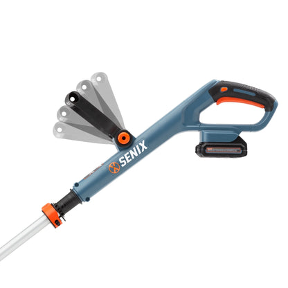 20V 3-Tool Kit, 10-Inch String Trimmer, Leaf Blower & 18-Inch Hedge Trimmer (2 Ah, 4 Ah Battery and 2A Charger Included) S2K3B2-01