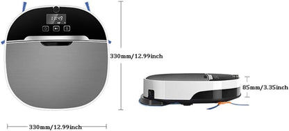 Robot Vacuum Cleaner High Suction, Self-Charging Robotic Vacuum Cleaner, App Connect, Auto Sweeper with Drop Sensor, for Pet Hair, Carpet and Hard Floors