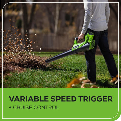 40V Lawn Care Combo Kit, Trimmer & Blower for Edging & Leaf Cleanup, 2.0Ah Battery & Charger (Gas-Free Yard Duo)