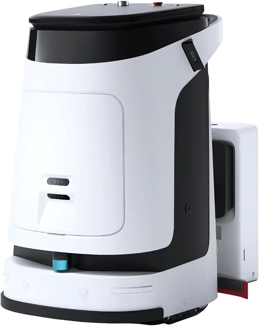 Robot Vacuum Cleaner, Ai-Powered Smart Robotic Floor Cleaner with Scrubbing and Sweeping, Perfect for Homes, Apartments, and Large Spaces