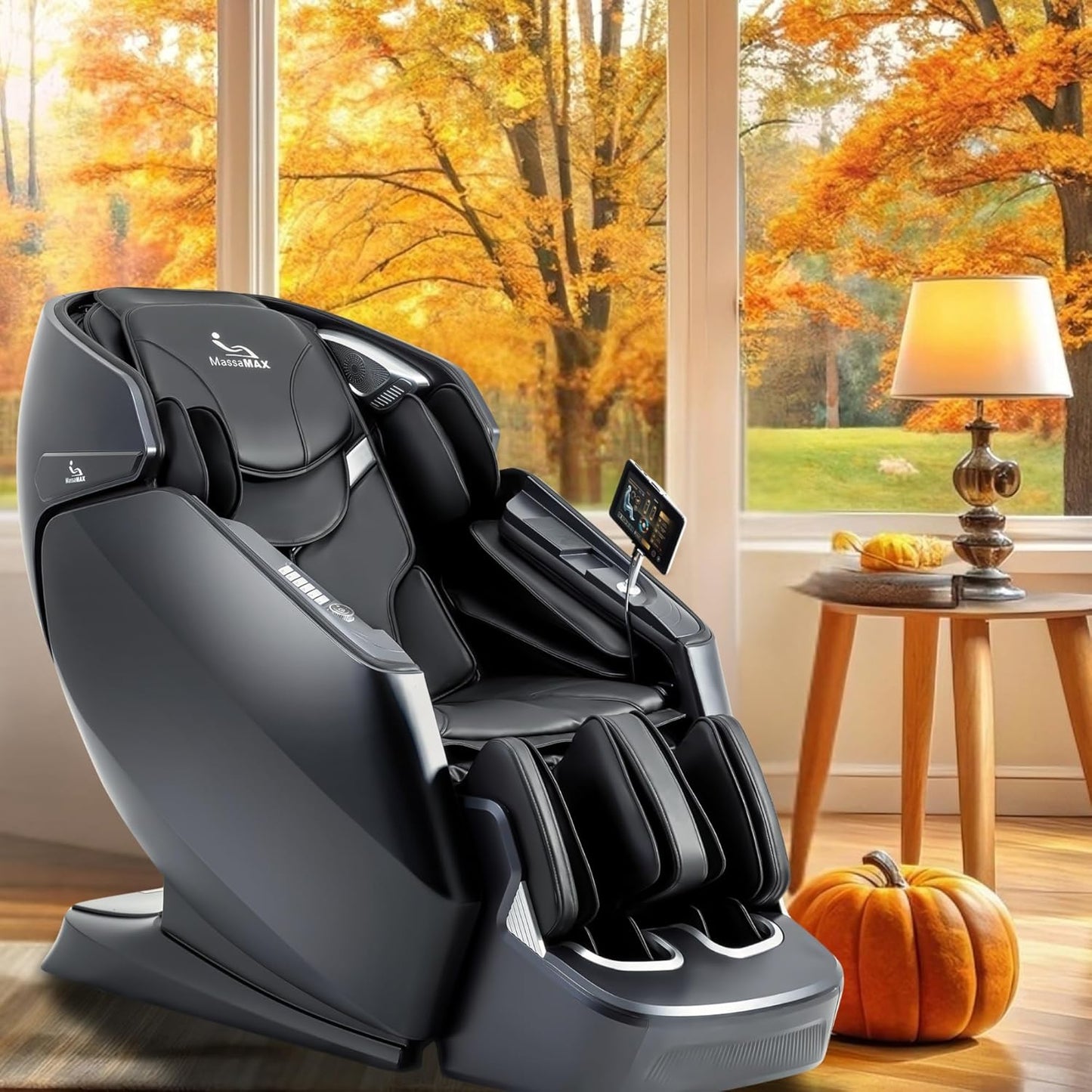 A675 4D Massage Chair, 2026 with 125°–167° Adjustable I-Open Flexible Track | Full Body Scan & Stretch | Calf Kneading & Auto Footrest | Zero Gravity Recline | 22 Modes & Cover