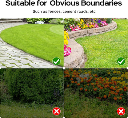 V100 Robotic Lawn Mower, HD Visual Navigation, Smart Obstacle Avoidance & Precision Collision Sensors, Adjustable Cutting Height, Quiet Operation, Ideal for Small Lawns up to 1,600 Sq Ft