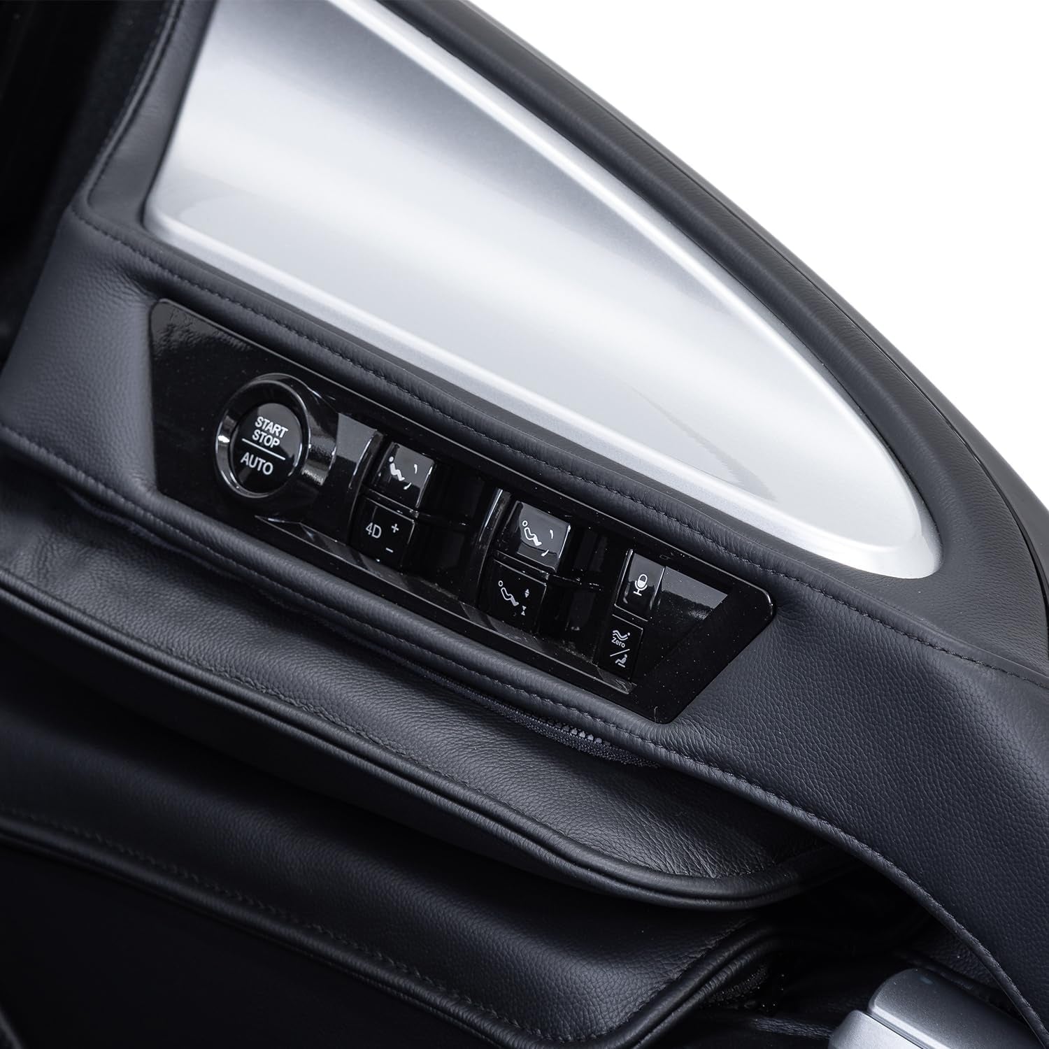 A860 Full Body 4D Massage Chair-Health Detection,Dual-Core System, 125°-166° I-Open Flexible Rail,Top Grain Genuine Cowhide,Customizable Programs,App Control, AI Voice Control, 20+5 Modes(Deep Black)