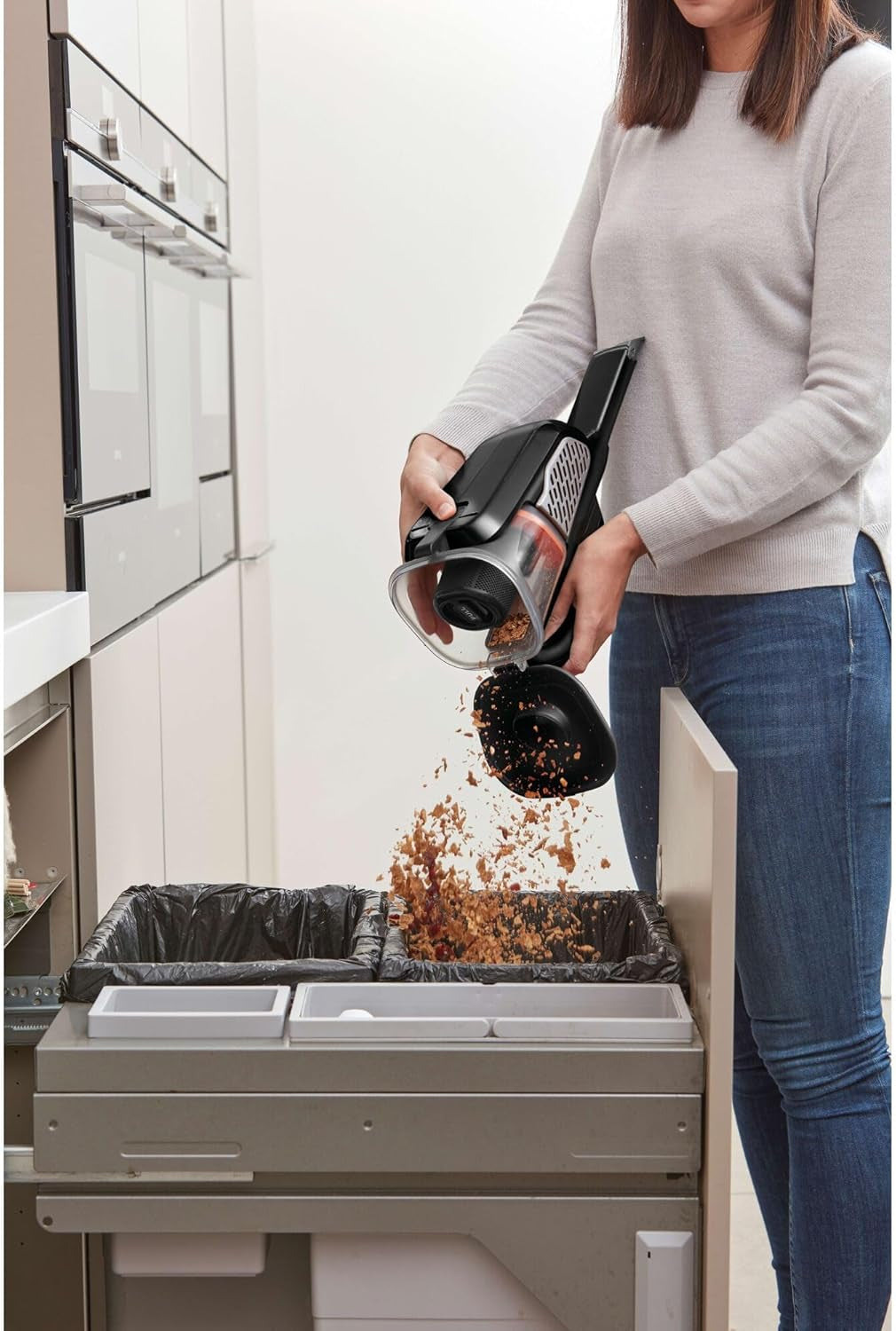 Dustbuster Portable Vacuum Cordless Handheld, Small Hand Vacuum Cleaner for Dorm Home and Car, Powerful 20V Advancedclean+ (HHVK515J00FF)