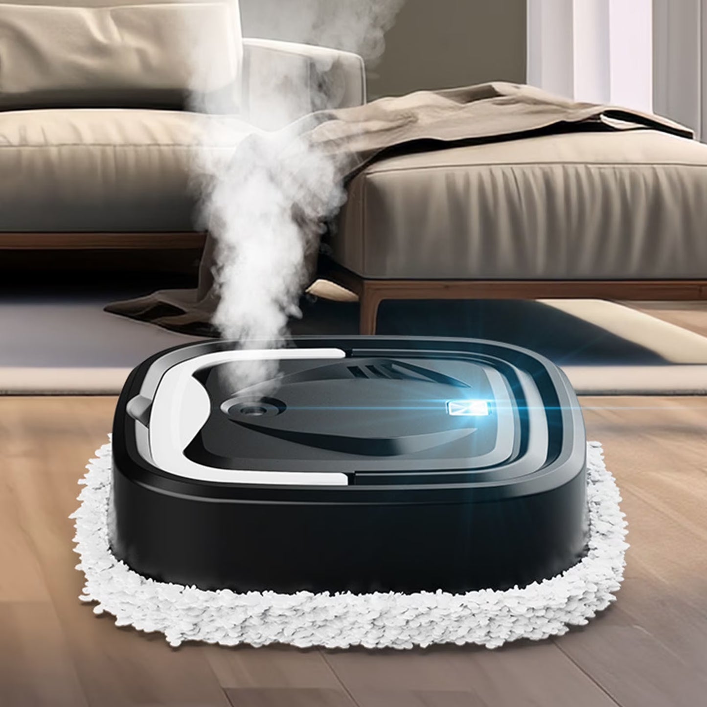 under 28$ Household Cleaning and Sweeping Machine Intelligent Sweeping Robot Automatic Water Tank Sweeping and Dragging Integrated Robot Vacuum Cleaner Mop/Brooms Accessories Gift