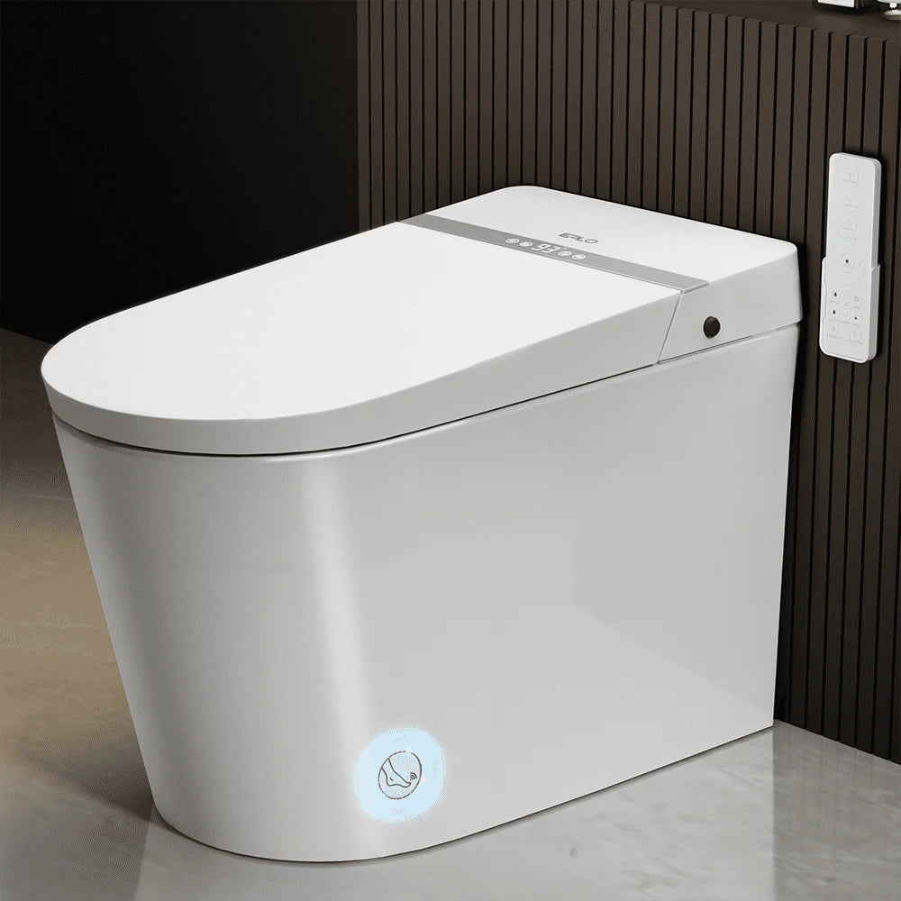 Smart Bidet Toilet, Auto Open/Close Lid, One-Piece Toilet Bidet Thankless, LED Display Elongated Toilet G20