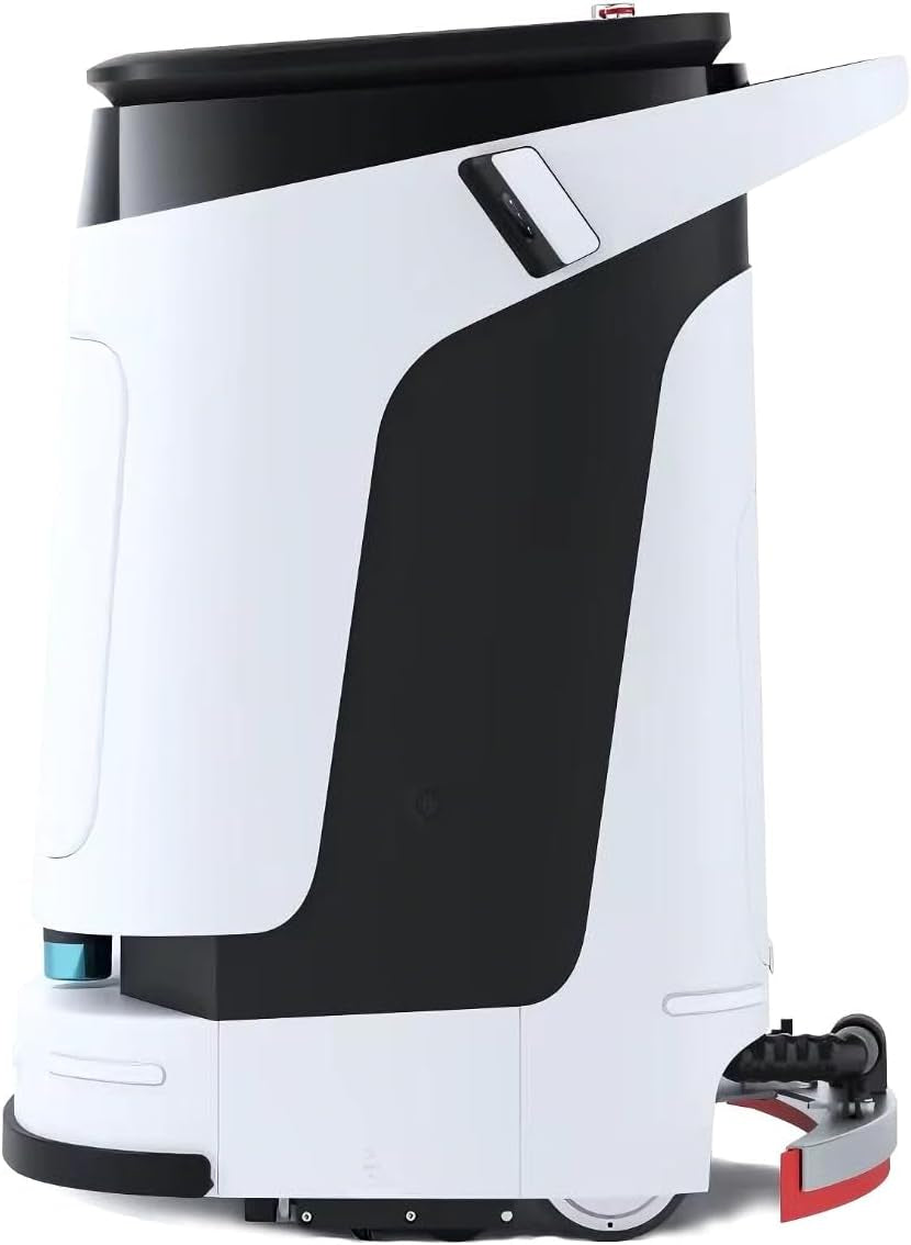 Robot Vacuum Cleaner, Ai-Powered Smart Robotic Floor Cleaner with Scrubbing and Sweeping, Perfect for Homes, Apartments, and Large Spaces