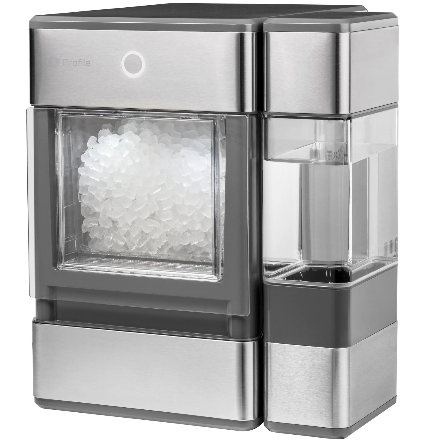 GE Profile™ Opal™ Nugget Ice Maker + Side Tank, Countertop Icemaker, Stainless Steel, 33Lbs Daily Ice Production