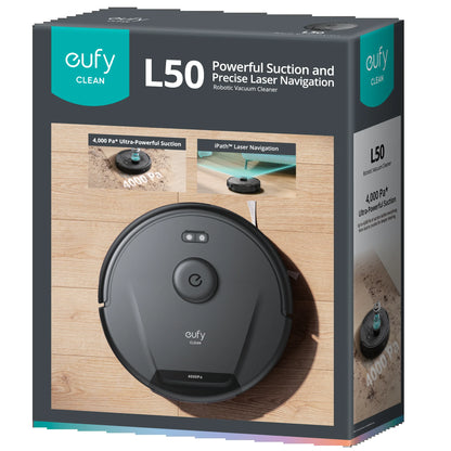Clean L50 with 4,000 Pa Ultra Strong Suction, Multi-Floor Cleaning, Boostiq™, Customizable Mapping T2265Z11, New