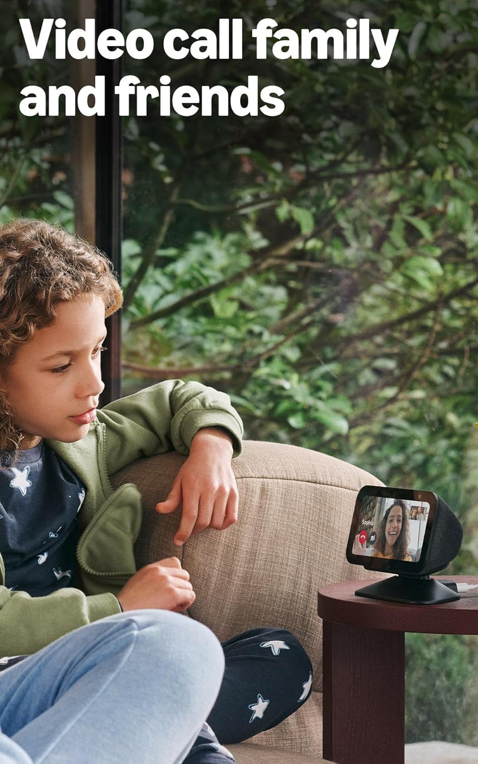 Echo Show 5 (Newest Model), Smart Display with Alexa+ Early Access, 2X the Bass and Clearer Sound, Glacier White