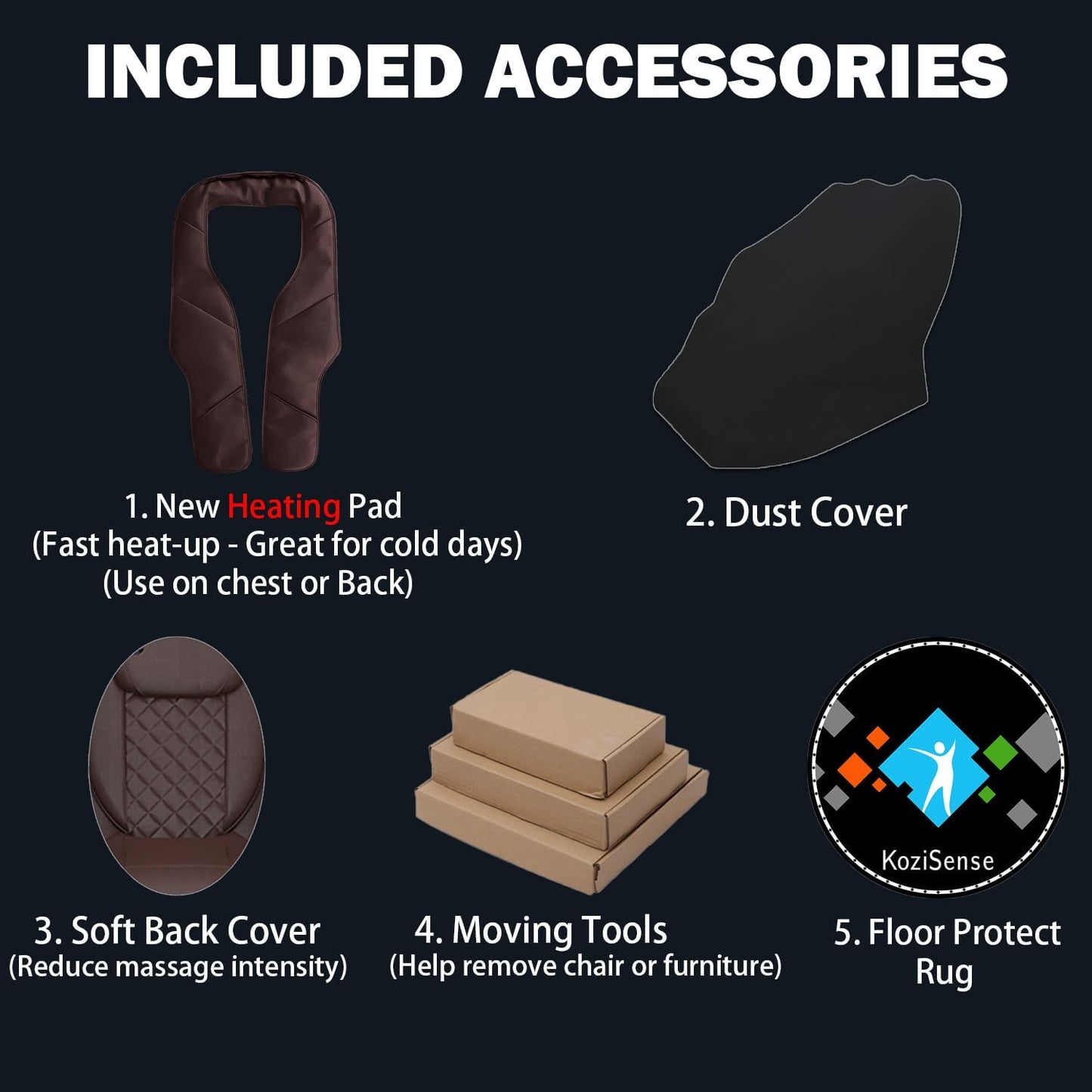 2025 Massage Chair Full Body, Zero Gravity Sl-Track Shiatsu Massage Recliner Chair with Heat, 12 Auto Modes, Backlit Touchscreen and Calfrest Extension