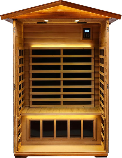 Experience Serenity: Dual-User Far Infrared Outdoor Sauna